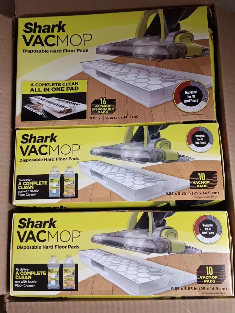 SHARK VACMOP Disposable Pads - New In Box 36 In 3 Boxes